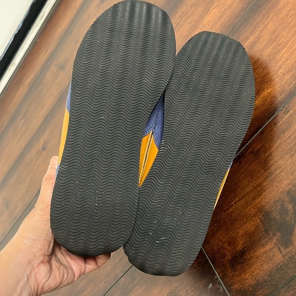 Madewell MWL Kickoff Sneakers Unisex Men 7.5M Womens 9 Blue Suede Retro Mint - Picture 9 of 10